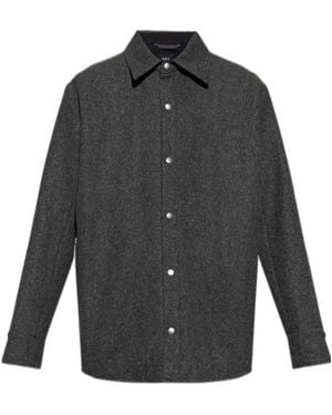 A.P.C. Buttoned Thick Shirt - Grey