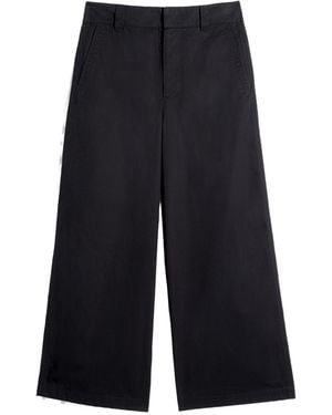 Lemaire Wide Leg Pocket Pants - Blue
