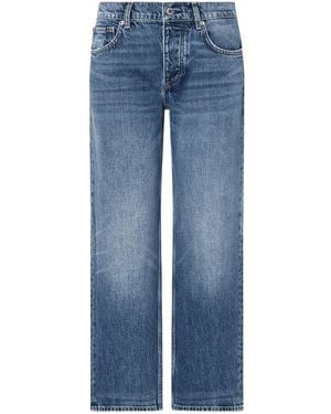 Liu Jo Cropped Jeans Low-Waisted - Blue