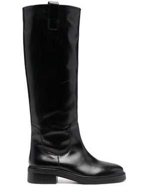Aeyde Henry Knee-High Boots - Black