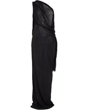 Rick Owens One-Shoulder Dress - Black