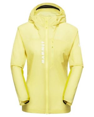 Mammut Aenergy Wb Hooded Jacket - Yellow