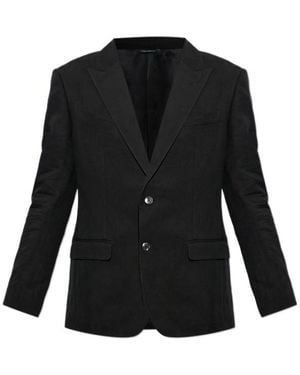 Dolce & Gabbana Single-Breasted Blazer - Black