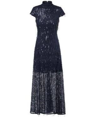 ROTATE BIRGER CHRISTENSEN Sequined Gown - Blue