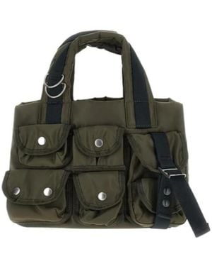 Sacai Multi-Pocket Tote Bag - Black