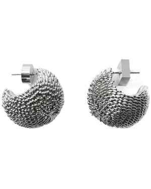 Jacquemus Hedgehog Earrings - White