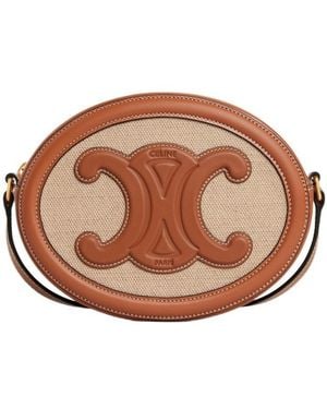 Celine Oval Bag Cuir Triomphe - Brown
