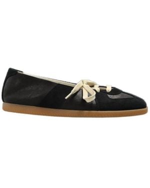 Maison Margiela Replica Soft Laced Ballet - Black
