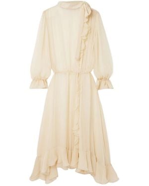 Sharon Wauchob Ruffled Dress - Natural