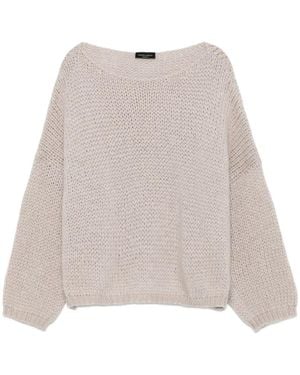 Roberto Collina Boat-Neck Sweater - Natural