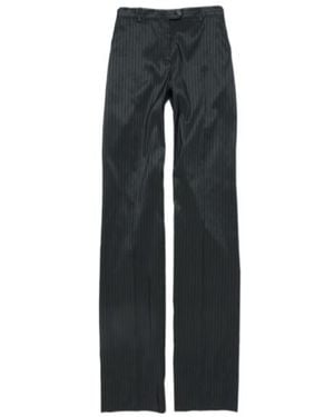 Acne Studios Pinstriped Trousers - Black