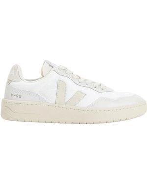 Veja V-90 Low Sneakers - White