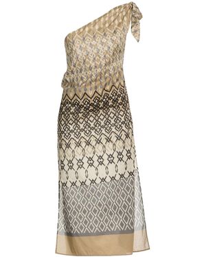 Brunello Cucinelli Midi Dress Cotton - White