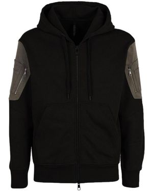 Neil Barrett Zip-Up Hoodie - Black