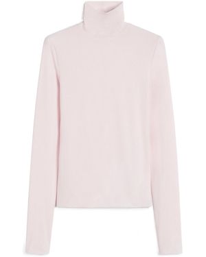 Sportmax Stone Turtleneck Sweater - Pink