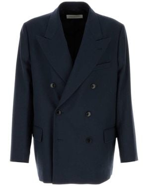 Dries Van Noten Double-Breasted Blazer - Black