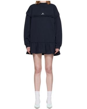 ShuShu/Tong Long-Sleeved Dress - Blue
