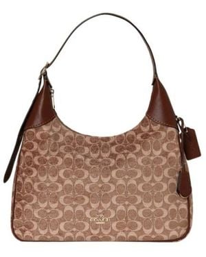 COACH Ella Shoulder Bag - Brown