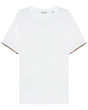 Burberry Short-Sleeved T-Shirt - White