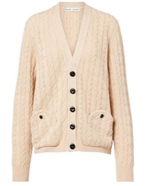 Blazé Milano Knitted Cardigan - Natural