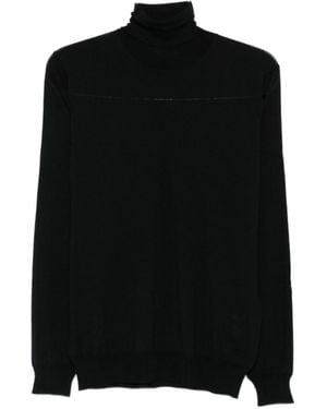Lardini Virgin-Wool Jumper - Black