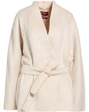 Max Mara Belted Jacket - Natural