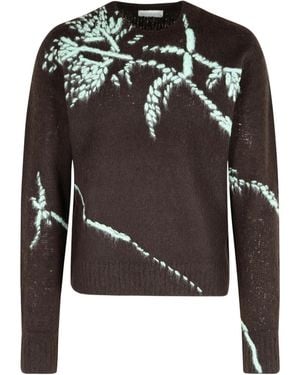 Dries Van Noten Crew Neck Jumper - Black