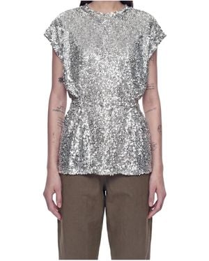 Coperni Adjustable T-Shirt - Grey