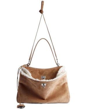 Balenciaga Rodeo Medium Handbag - Brown