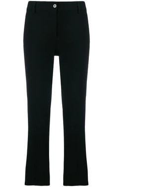 Alberto Biani Classic Cropped Pants - Black