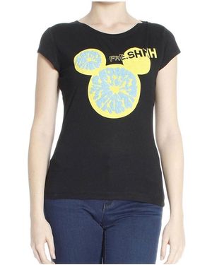 Iceberg Round-Necked Logo T-Shirt - Black