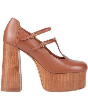 Chloé Mary Jane Pumps - Brown