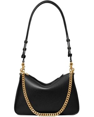 Tory Burch Perry Small Shoulder Bag - Black