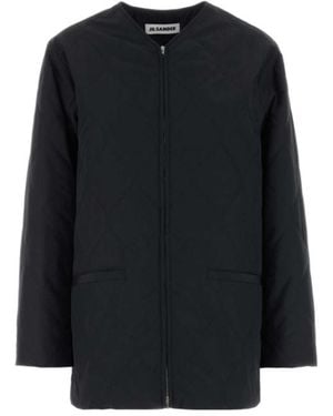Jil Sander Long-Sleeve Casual Jacket - Black