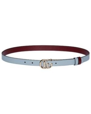 Gucci Reversible Belt - Gray