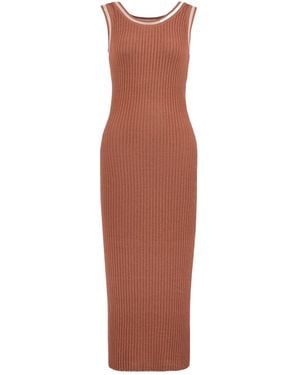 Tod's Sleeveless Dress - Brown
