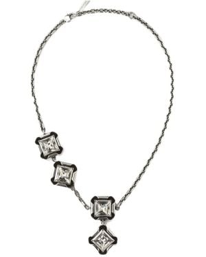 Givenchy Crystal Pendant Necklace - Multicolour