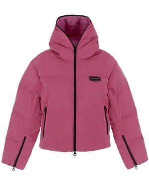 Duvetica Hooded Cotton Suit - Purple