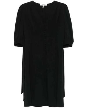 Chloé V-Neck Dress - Black