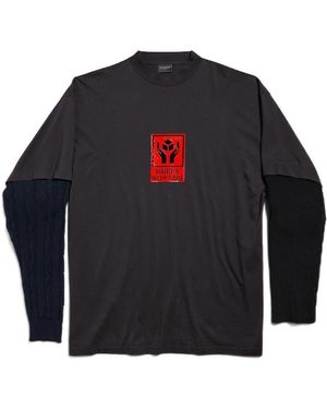 Balenciaga Long-sleeve t-shirts for Men | Online Sale up to Balenciaga Long-sleeve t-shirts for Men | Online Sale up to