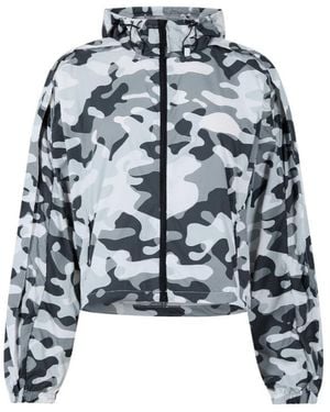 Rains Hooded Casual Jacket - Blue