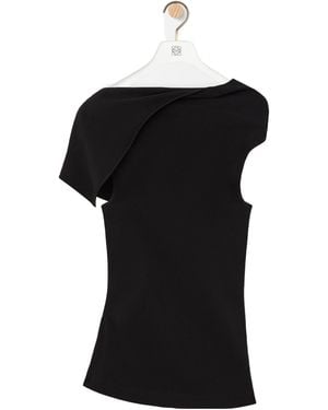 Loewe Sleeveless Top - Black