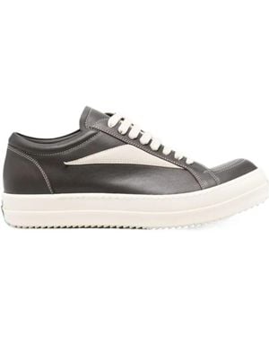 Rick Owens Vintage Low-Top Sneakers - White