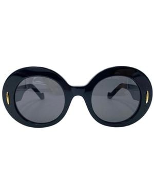 Loewe Round Frame Sunglasses - Blue