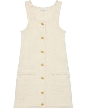 Celine Mini Apron Dress - Natural