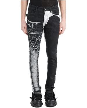 Rick Owens Tyrone Cut Skinny-Fit Denim Jeans - Black