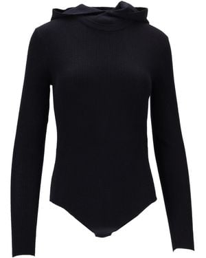 P.A.R.O.S.H. Hooded Ribbed Body - Blue