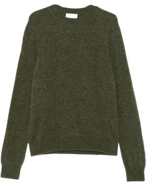 Dries Van Noten Long Sleeve Crewneck Jumper - Green