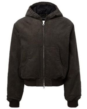 Our Legacy Bank Cotton Twill Corduroy Jacket - Black