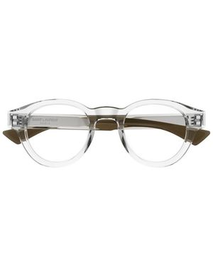 Saint Laurent Eyewear Sl 792 Round Glasses - White